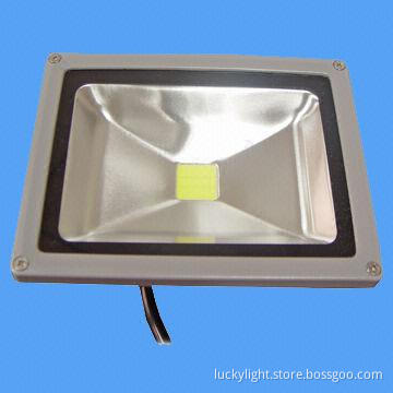 High-powered LED Floodlight, 20W Power, 86 to 256V AC Voltage